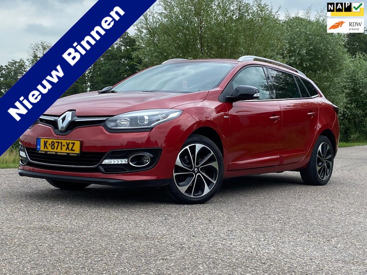Renault Mégane Estate - 1.2 TCe GT-Line Leder-int NAVI BOSSE AIRCO 132PK GOED ONDERHOUDEN - AutoWereld.nl