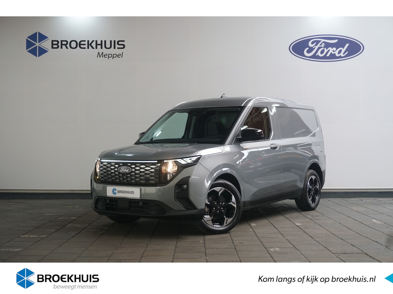 Ford Transit Courier - E-Transit Limited 44 kWh | Voorraad, Snel Leverbaar! | Driver Assistance Pack | Trekhaak | - AutoWereld.nl