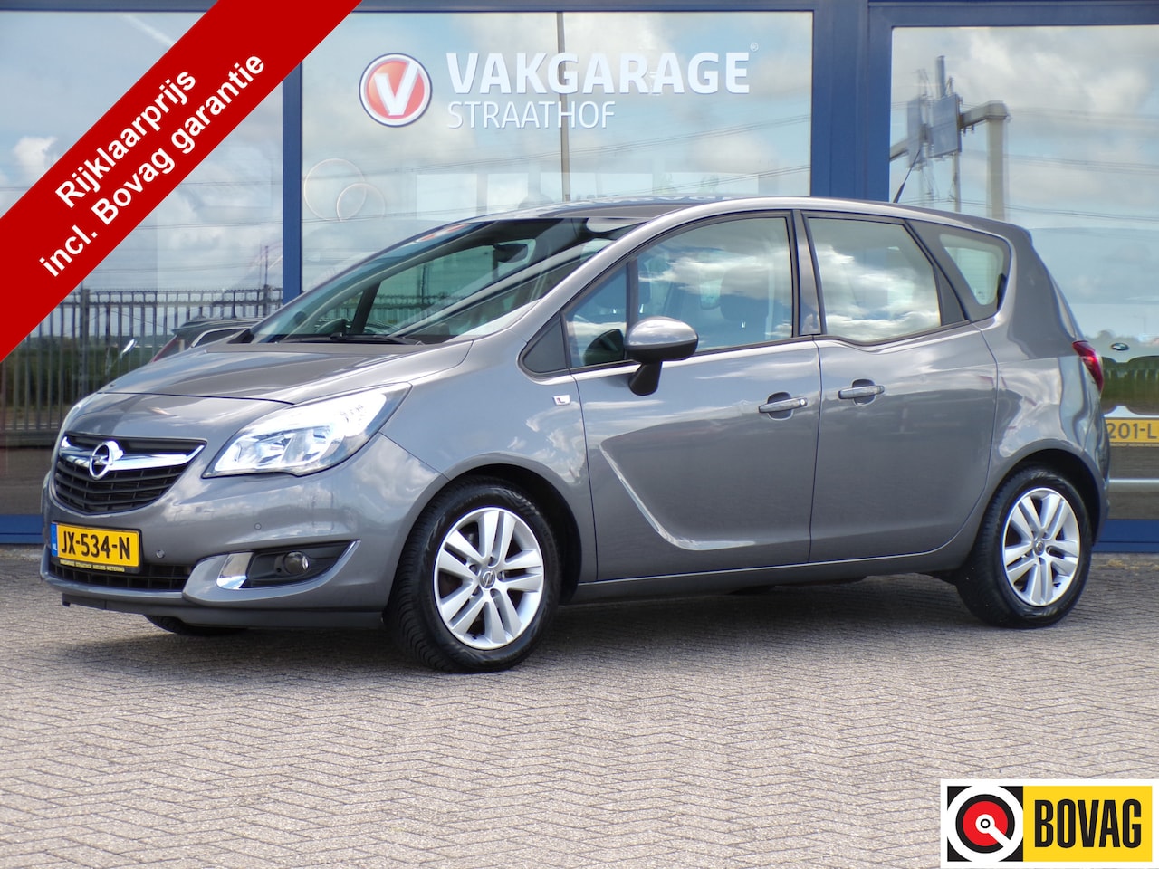 Opel Meriva - 1.4 Turbo Edition 1.4 Turbo Edition, Trekhaak / Parkeersensoren V + A / Climate control / Navigatie - AutoWereld.nl