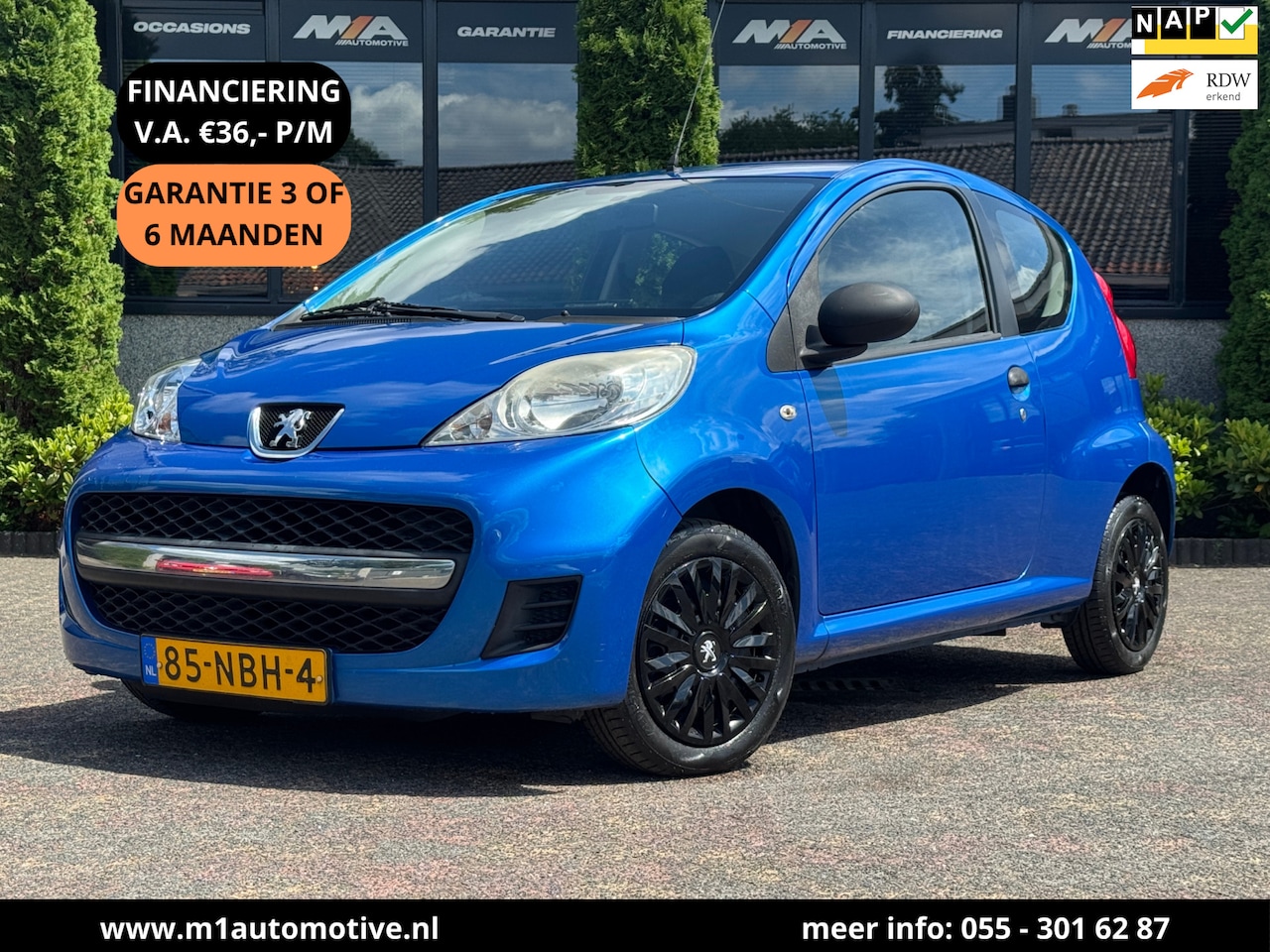 Peugeot 107 - 1.0-12V XR | Carplay | Nieuwe APK - AutoWereld.nl