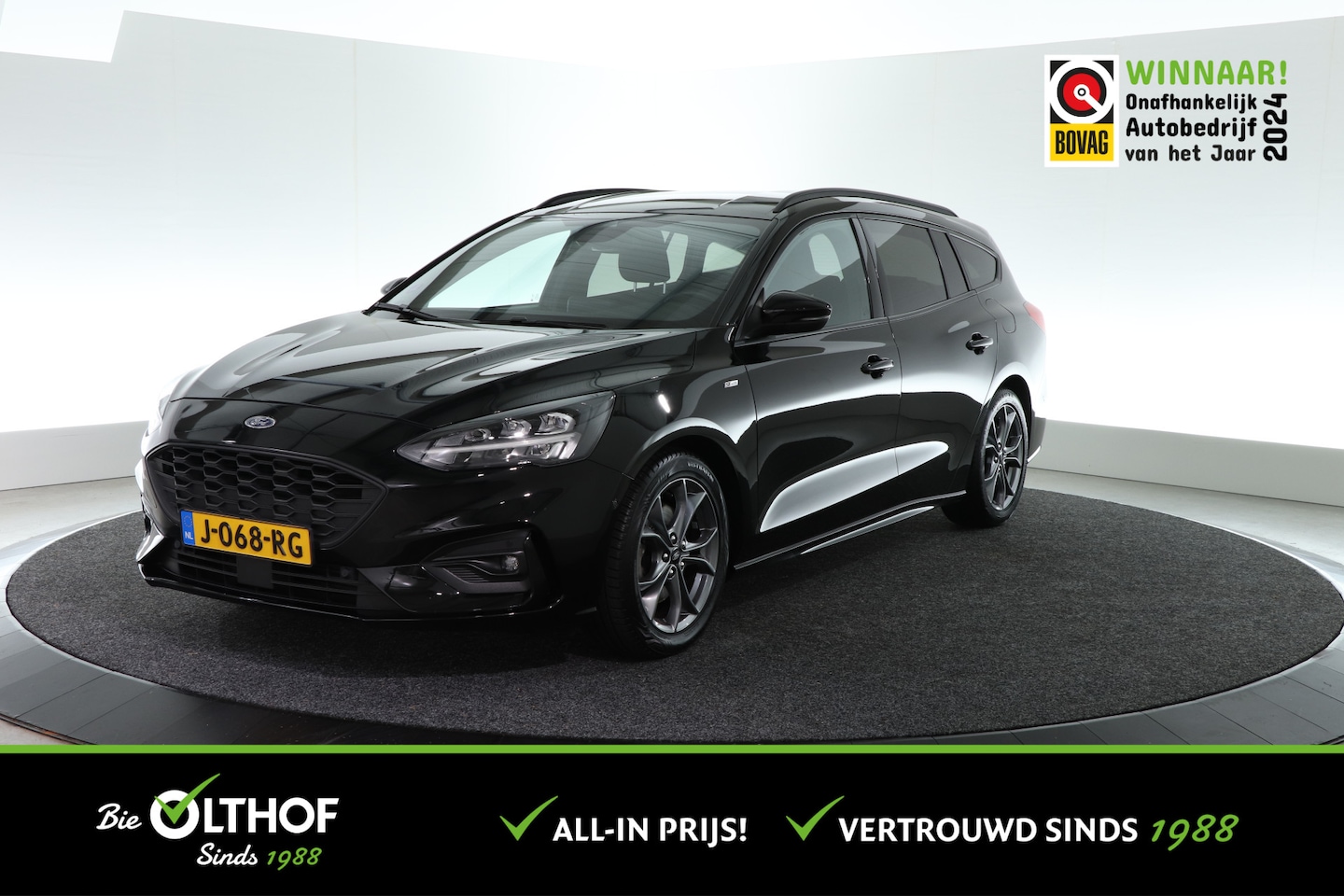 Ford Focus Wagon - 1.5 EcoBoost ST-Line | AFN. TREKHAAK | CARPLAY | STOEL-STUUR VERW. | - AutoWereld.nl