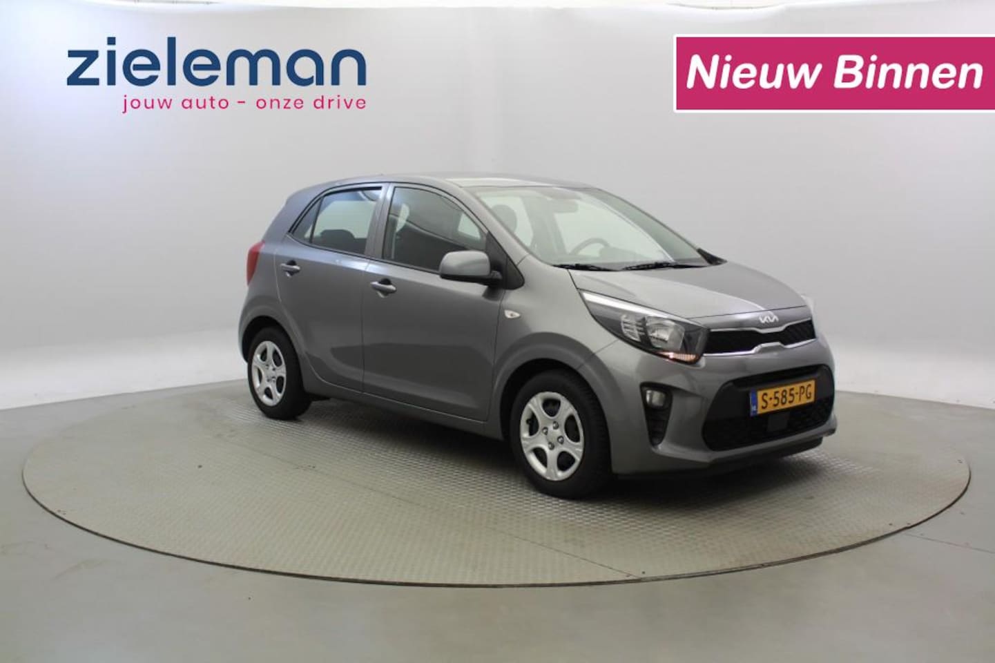 Kia Picanto - 1.0 ComfortLine 5 Deurs - Airco, Cruise - AutoWereld.nl