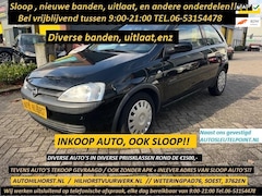 Opel Corsa - 1.2-( SLOOP ONDERDELEN, ENZ , NIEUWE BANDEN, UITLAAT ACCU, ENZ