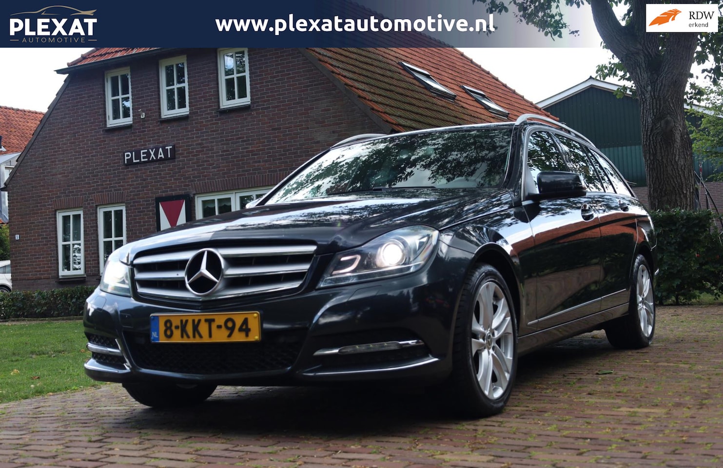 Mercedes-Benz C-klasse Estate - 180 Ambition Avantgarde | Facelift | Xenon | Navigatie | Stoelverwarming | Parkeersensoren - AutoWereld.nl