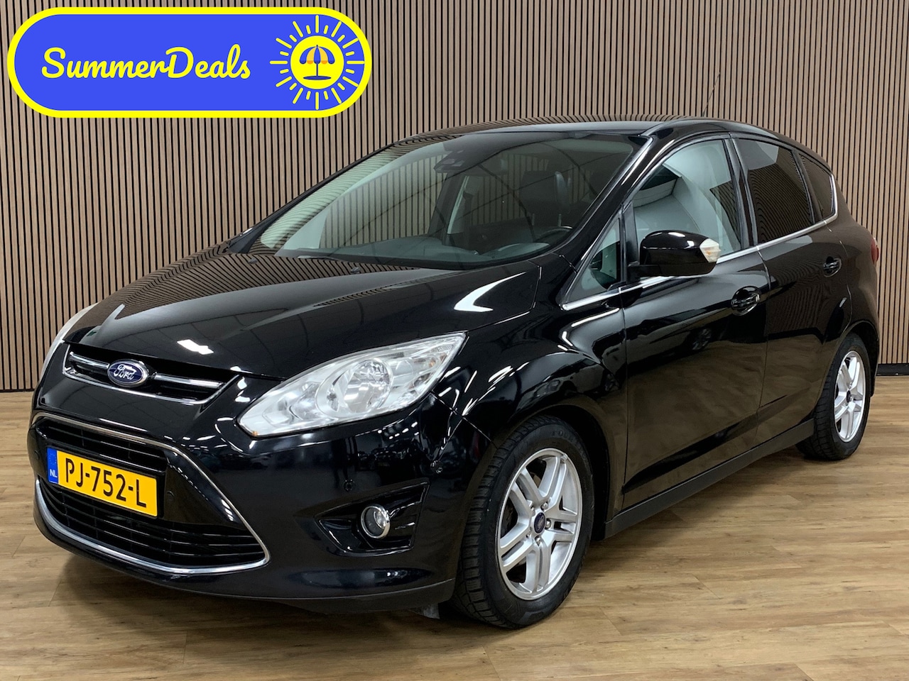 Ford C-Max - 1.0 Titanium|147000KM|Navigatie|Leder|Climate Control| - AutoWereld.nl