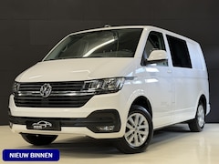 Volkswagen Transporter - Dubbele cabine | Nieuw model | Trekhaak | Carplay | Navi | Cruise | Airco | LM velgen