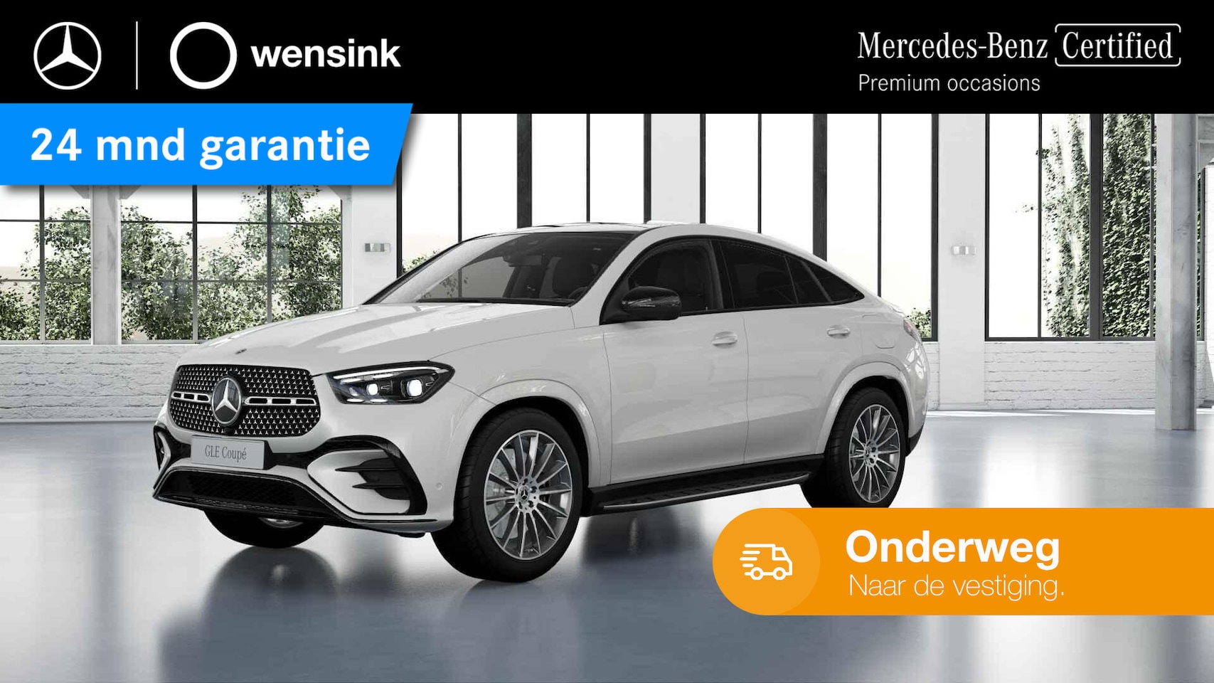 Mercedes-Benz GLE-Klasse Coupé - 400 e 4MATIC AMG Line | Panoramadak | Trekhaak | Burmester | Memory | - AutoWereld.nl