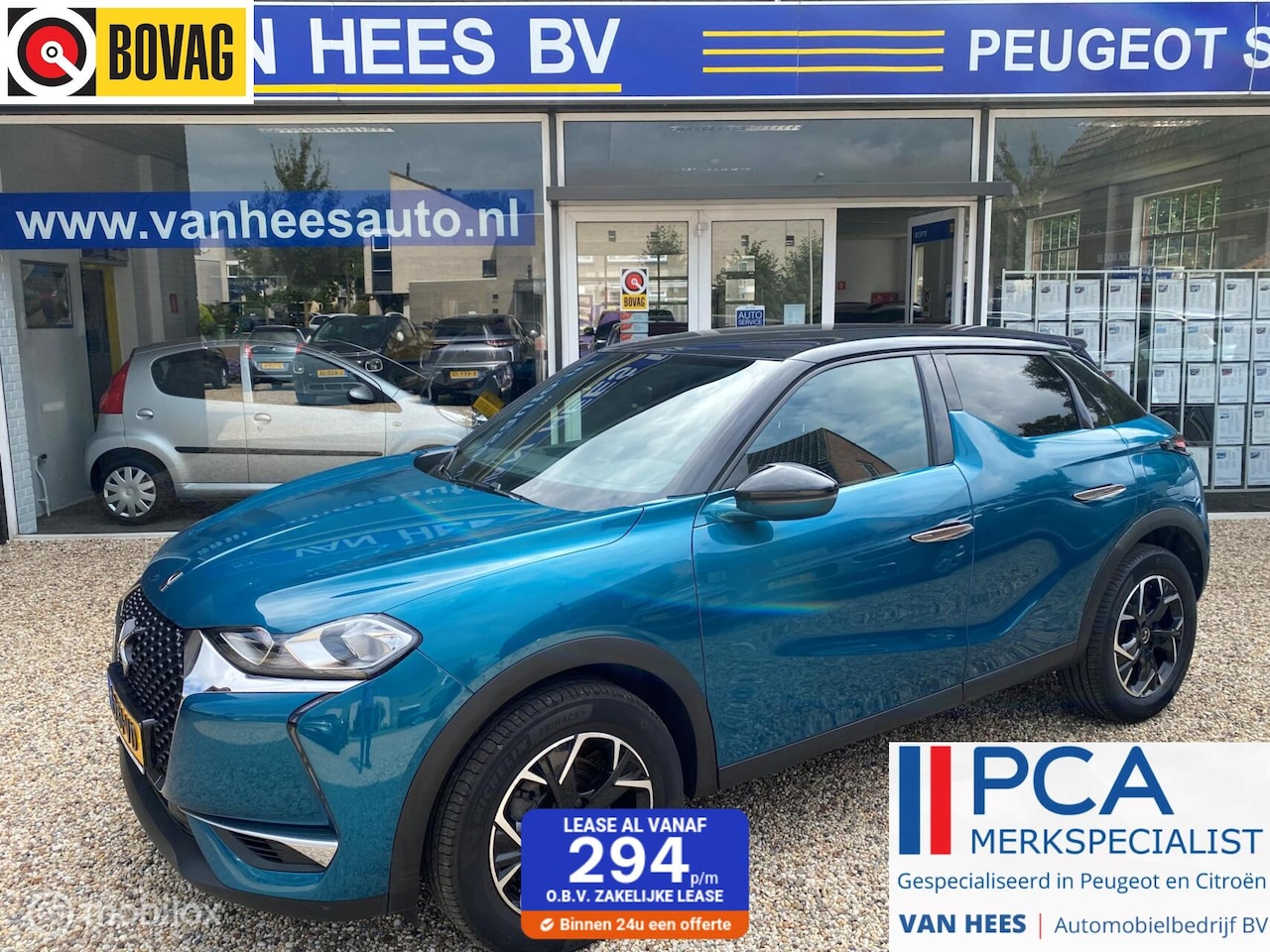 DS 3 Crossback - 1.2 PureTech So Chic 130 THP EAT8 automaat PDC v + a - AutoWereld.nl