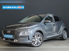 Hyundai Kona - 1.6 GDI HEV Premium |dealer onderhouden|vol leder|keyless|HUD|