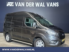 Ford Transit Custom - 2.0 TDCI 131pk L1H2 Euro6 Airco | Cruiscontrol | 2500kg Trekhaak | Sidebars | LM velgen St
