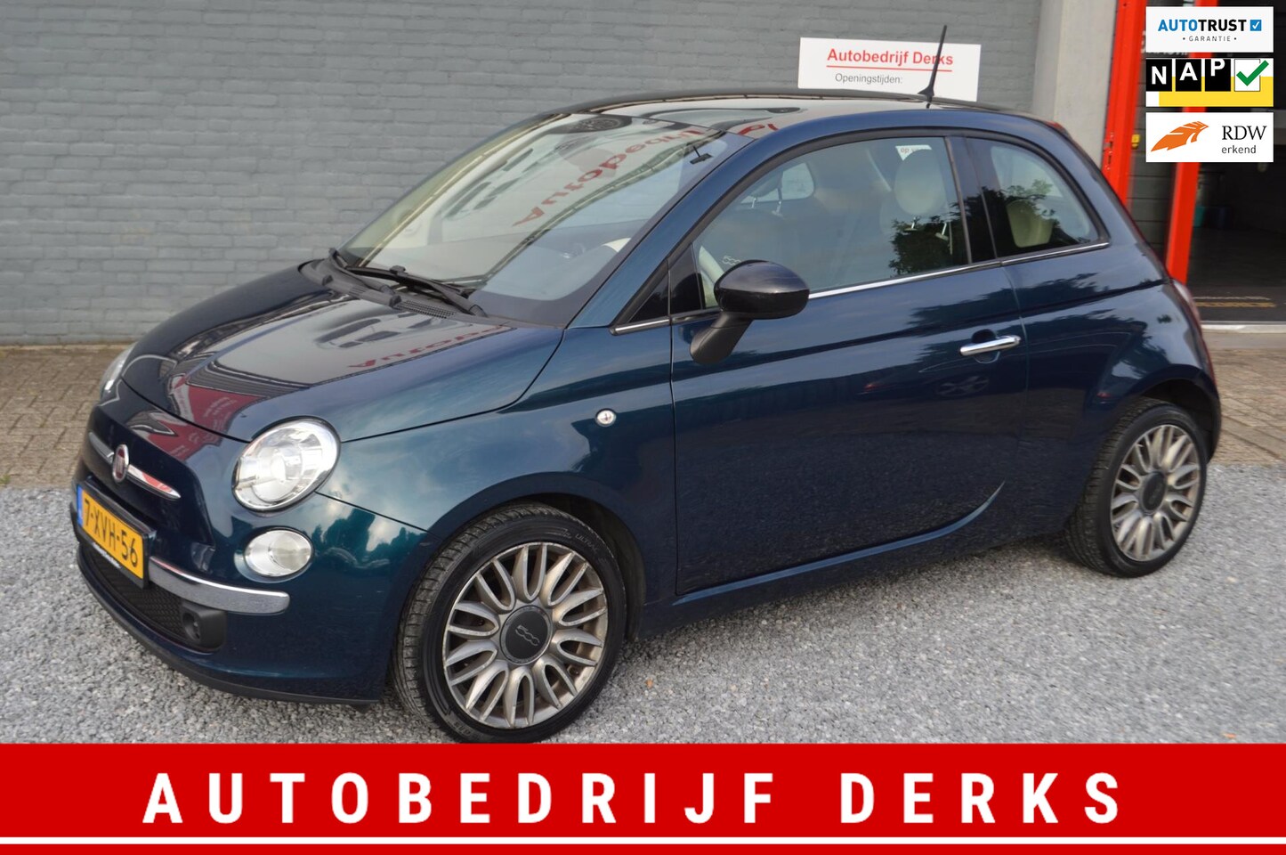 Fiat 500 - 0.9 TwinAir Turbo Leer Xenon Panorama Sport - AutoWereld.nl
