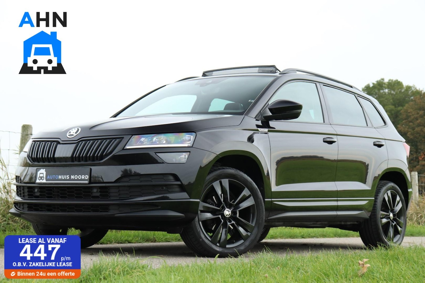 Skoda Karoq - 1.5 TSI / 150 PK / DSG / Sportline / Black Edition / Panorama / Virtual Cockpit / Camera / - AutoWereld.nl