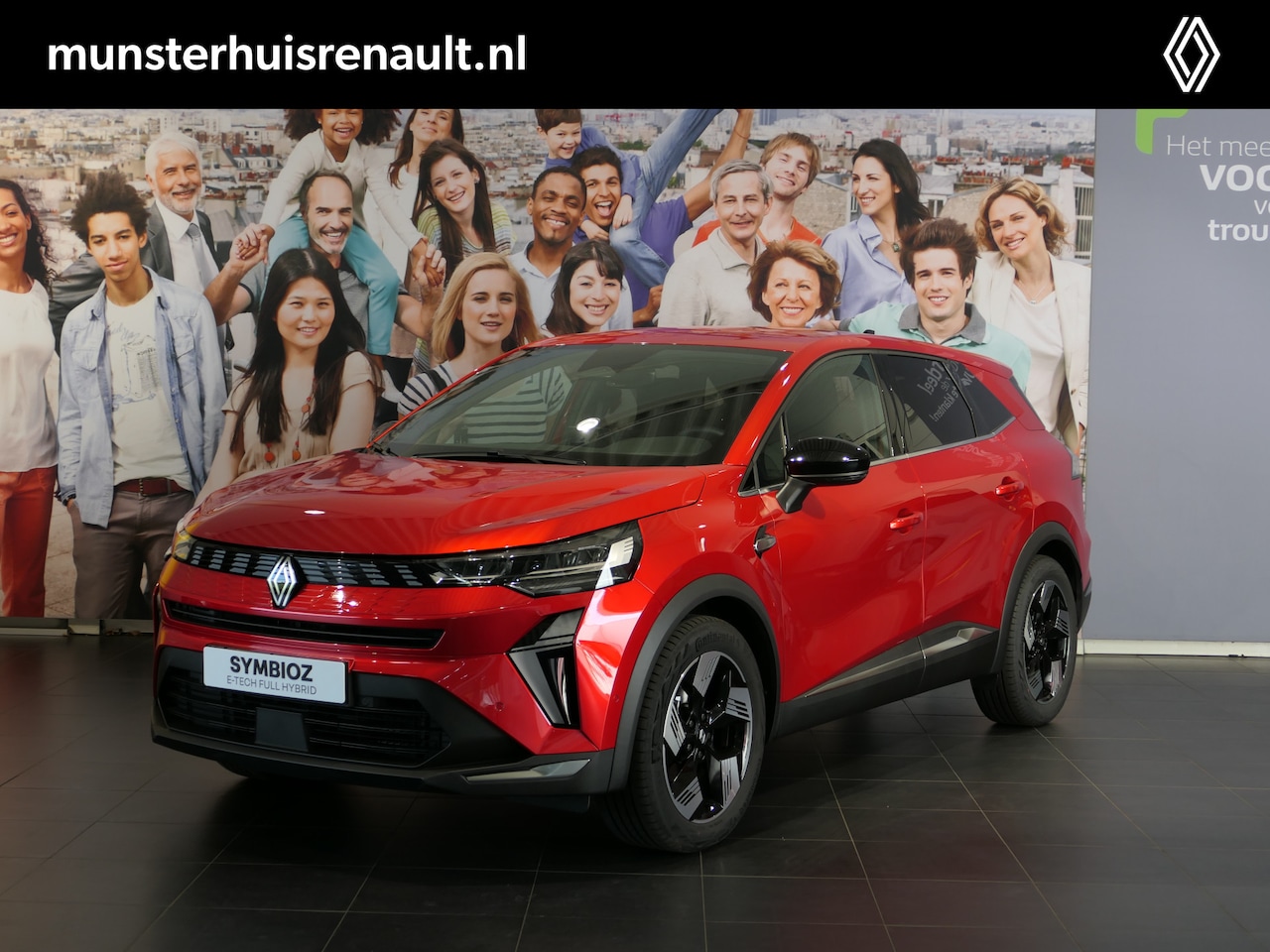 Renault Symbioz - 1.6 E-Tech full hybrid 145 techno - Clima, camera, sensor V+A, adaptive cruise - AutoWereld.nl