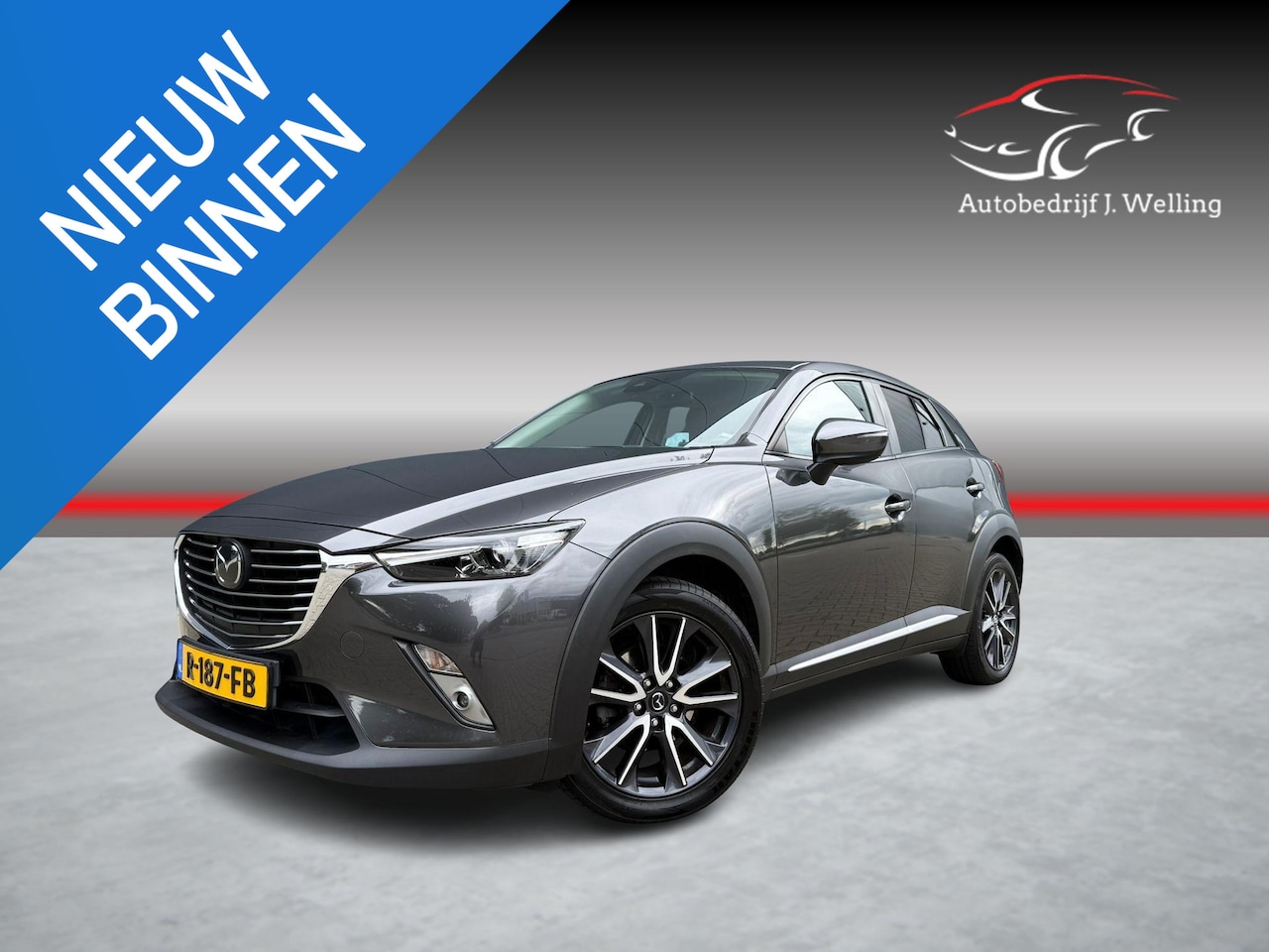 Mazda CX-3 - 2.0 SkyActiv-G 120 Dynamic - AutoWereld.nl