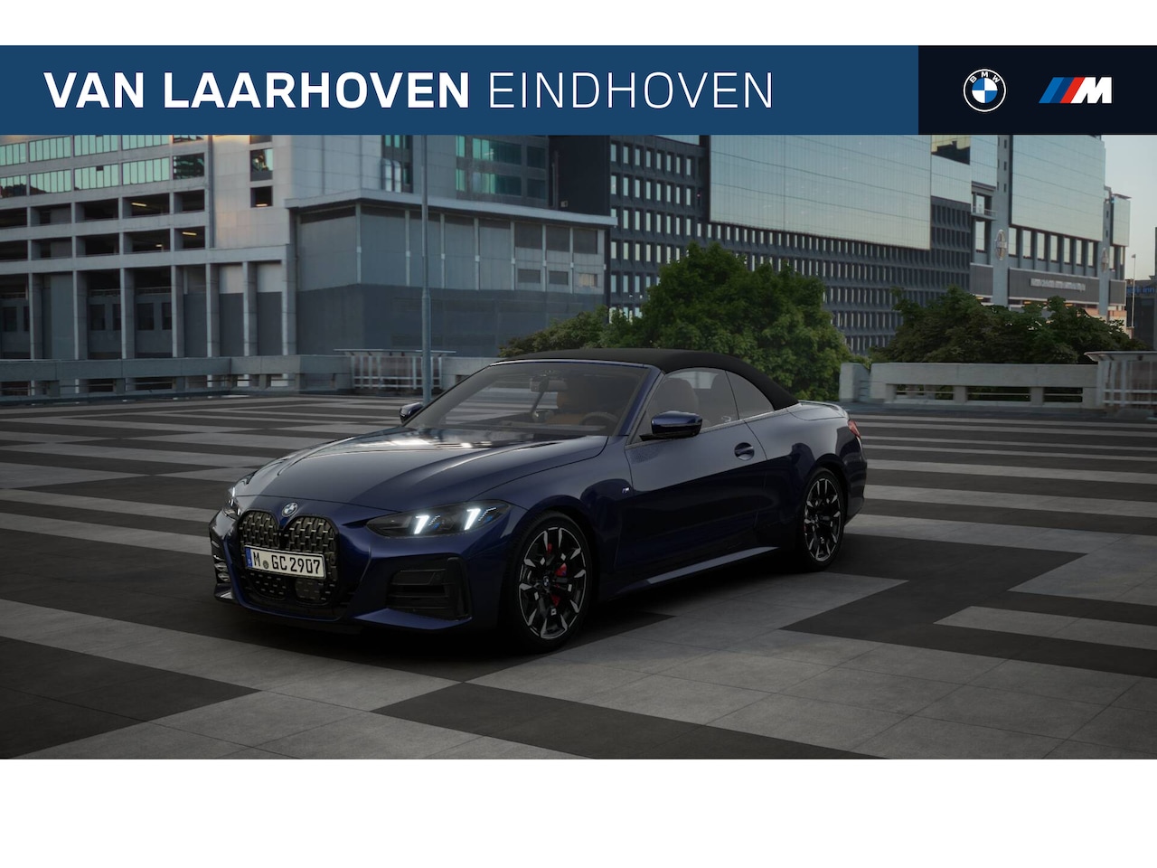 BMW 4-serie Cabrio - 420i High Executive M Sport Automaat / Trekhaak / Air Collar / Adaptieve LED / Parking Ass - AutoWereld.nl
