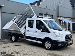 Ford Transit - 350 2.0 TDCI DC 3-zijdenkipper Airco Cruise controle Trekhaak 2800kg Telefoonvoorbereiding