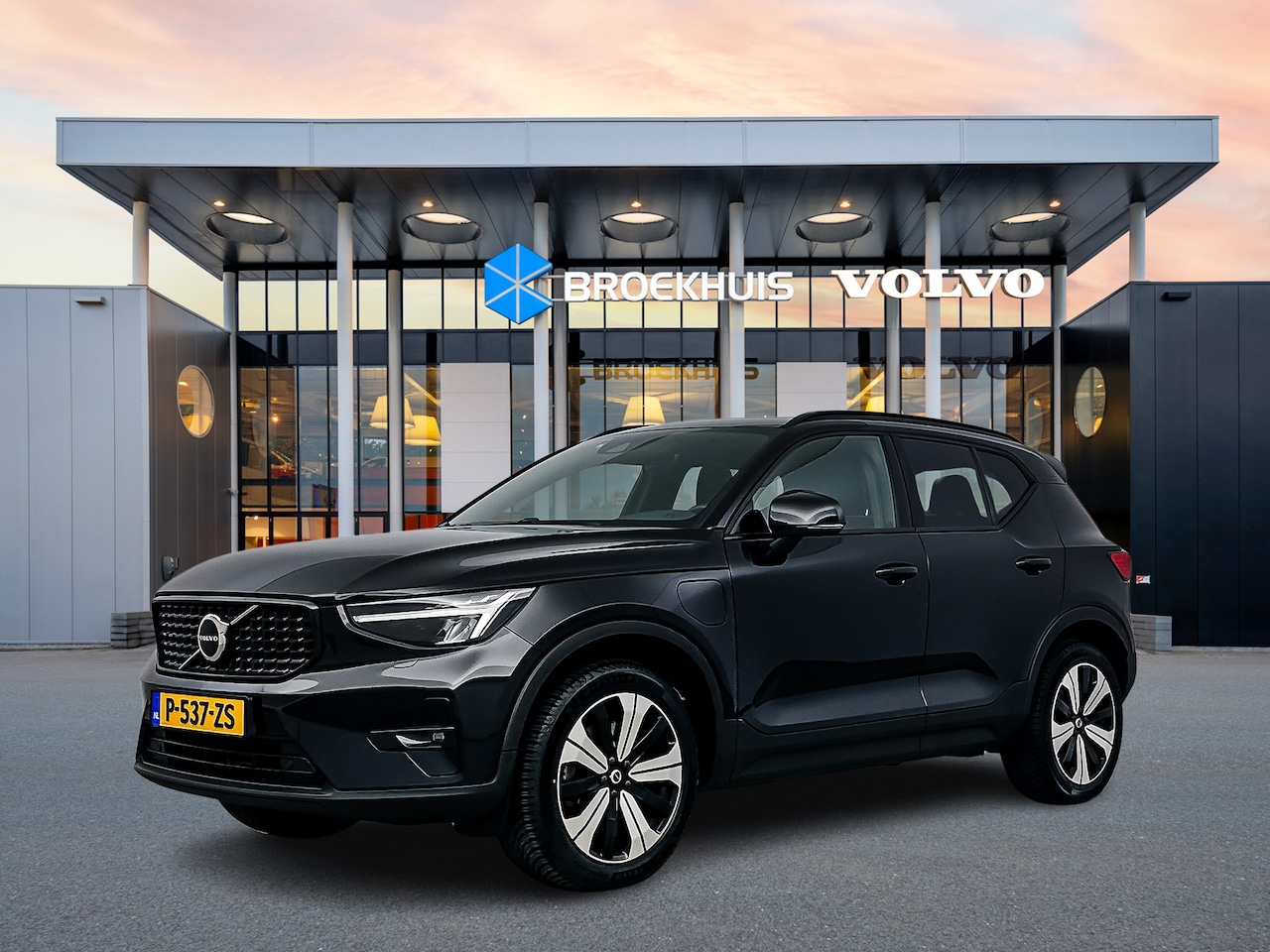 Volvo XC40 - T5 Recharge Ultimate Dark | 19" | Leder/Nubuck | Trekhaak | Getint glas | Panoramadak | Ha - AutoWereld.nl