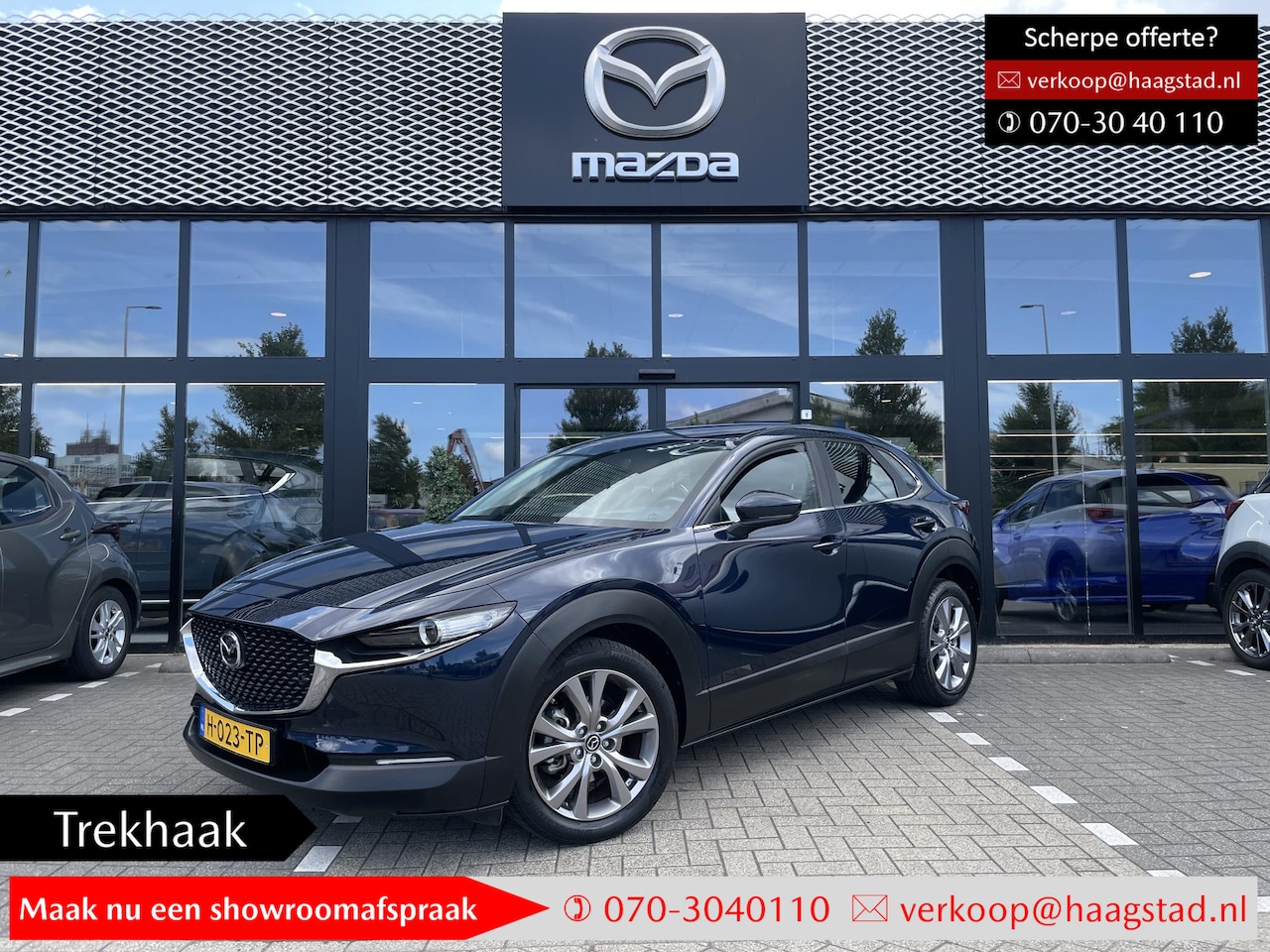 Mazda CX-30 - 2.0 e-SkyActiv-X M Hybrid Comfort 1e Eigenaar / Dealer Onderhouden / Trekhaak - AutoWereld.nl