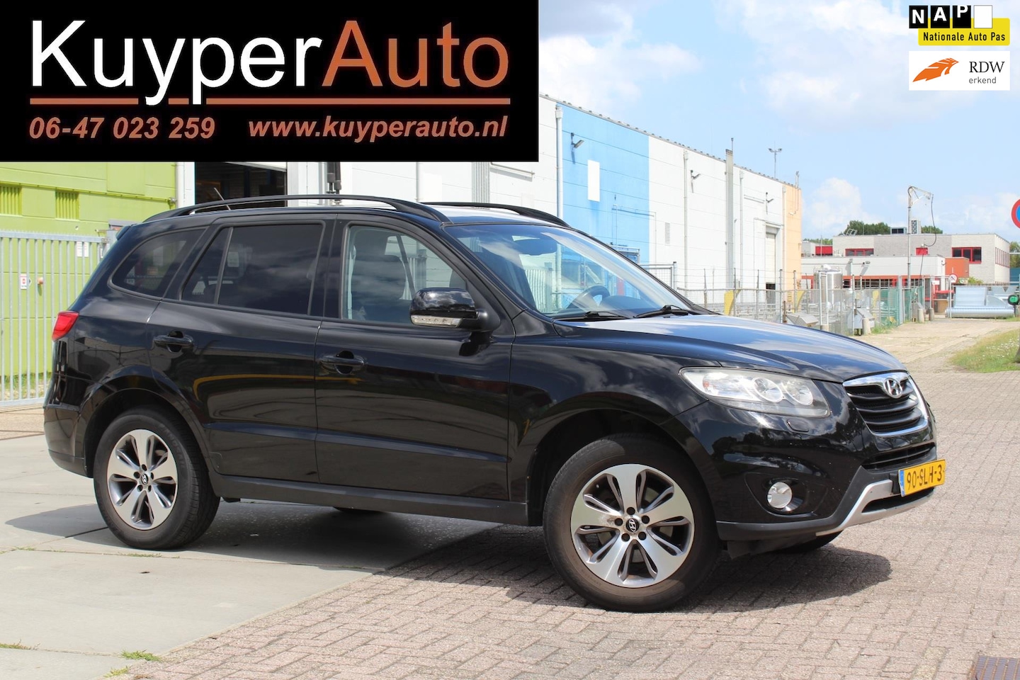 Hyundai Santa Fe - 2.4i CVVT Business Edition nw apk MULTIMEDIA TREKHAAK PARKEERSENSOREN CLIMA - AutoWereld.nl