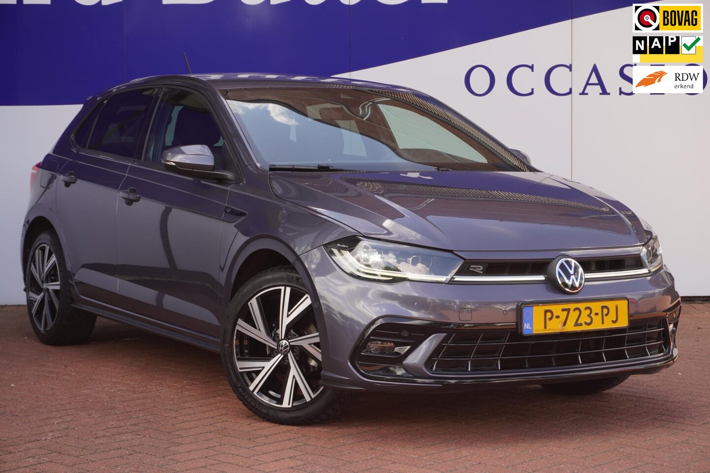 Volkswagen Polo - 1.0 TSI 3X R-Line Business+Led+alcantara+navigatie+camera+stoel-verw+17"lmv = SUPER PRIJS - AutoWereld.nl