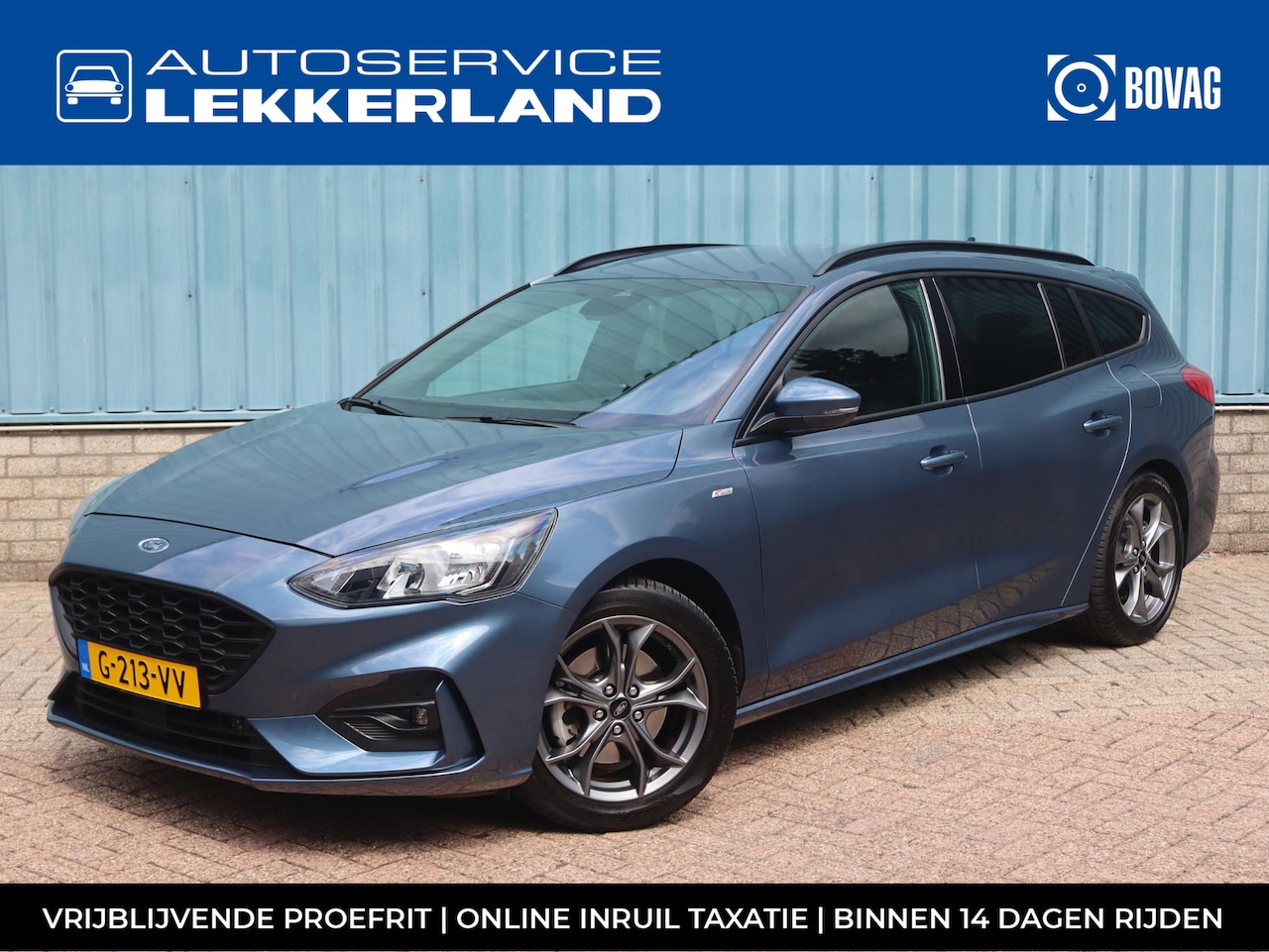 Ford Focus Wagon - 1.0 EcoBoost 125PK ST Line | NAVI | TREKHAAK | CLIMA | - AutoWereld.nl
