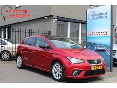 SEAT Ibiza - 1.0 TSI FR Night Pakket Panoramadak Nieuw model Led Navi Camera Beats sound ACC Stoelvw