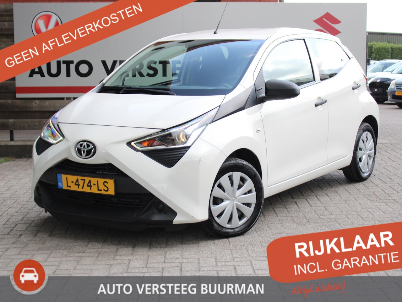 Toyota Aygo - 1.0 VVT-i x-fun 1.0 VVT-i x-fun , 1e Eigenaar en Dealer ondehouden! - AutoWereld.nl