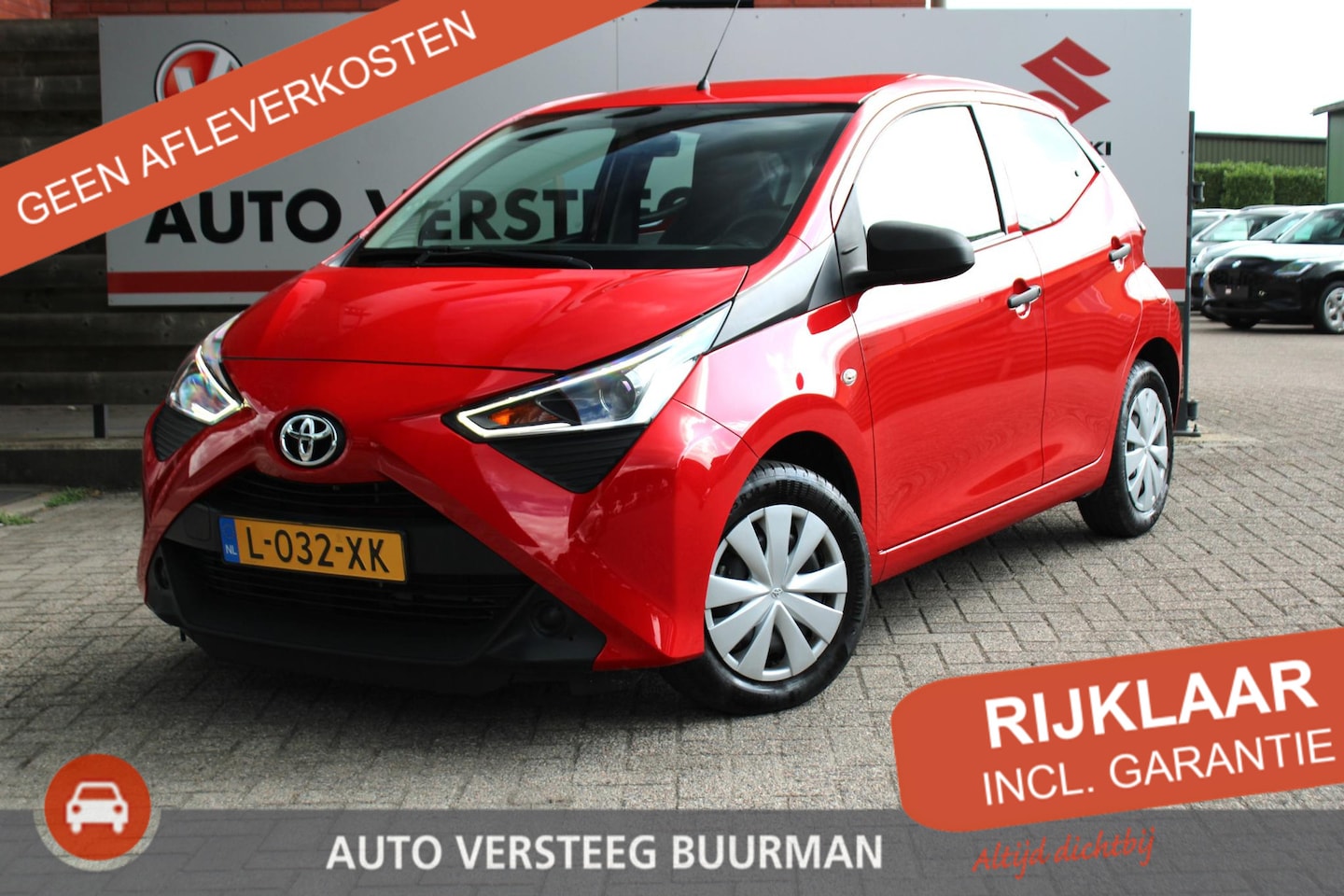 Toyota Aygo - 1.0 VVT-i x-fun 1.0 VVT-i x-fun , 1e Eigenaar en Dealer onderhouden - AutoWereld.nl