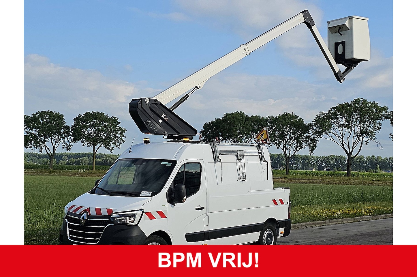 Renault Master - 2.3 L2H2 Hoogwerker 10.5M- 12Meter-Werkhoogte Nacelle Airco Nieuw-Model Euro6! - AutoWereld.nl