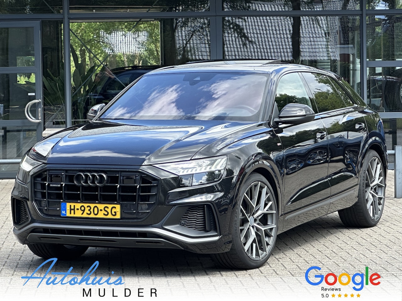 Audi Q8 - 50 TDI Quattro Pro S-Line/Panorama/Luchtvering/B&O/23 inch 4 wielbesturing/Trekhaak - AutoWereld.nl