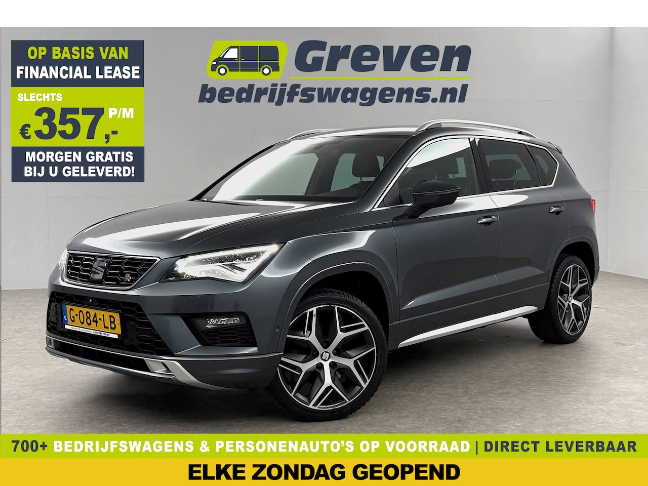 SEAT Ateca - 1.5 TSI FR Business Intense 150PK 360Camera Sfeerverl. Carplay Virtual LED Clima Cruise Na - AutoWereld.nl