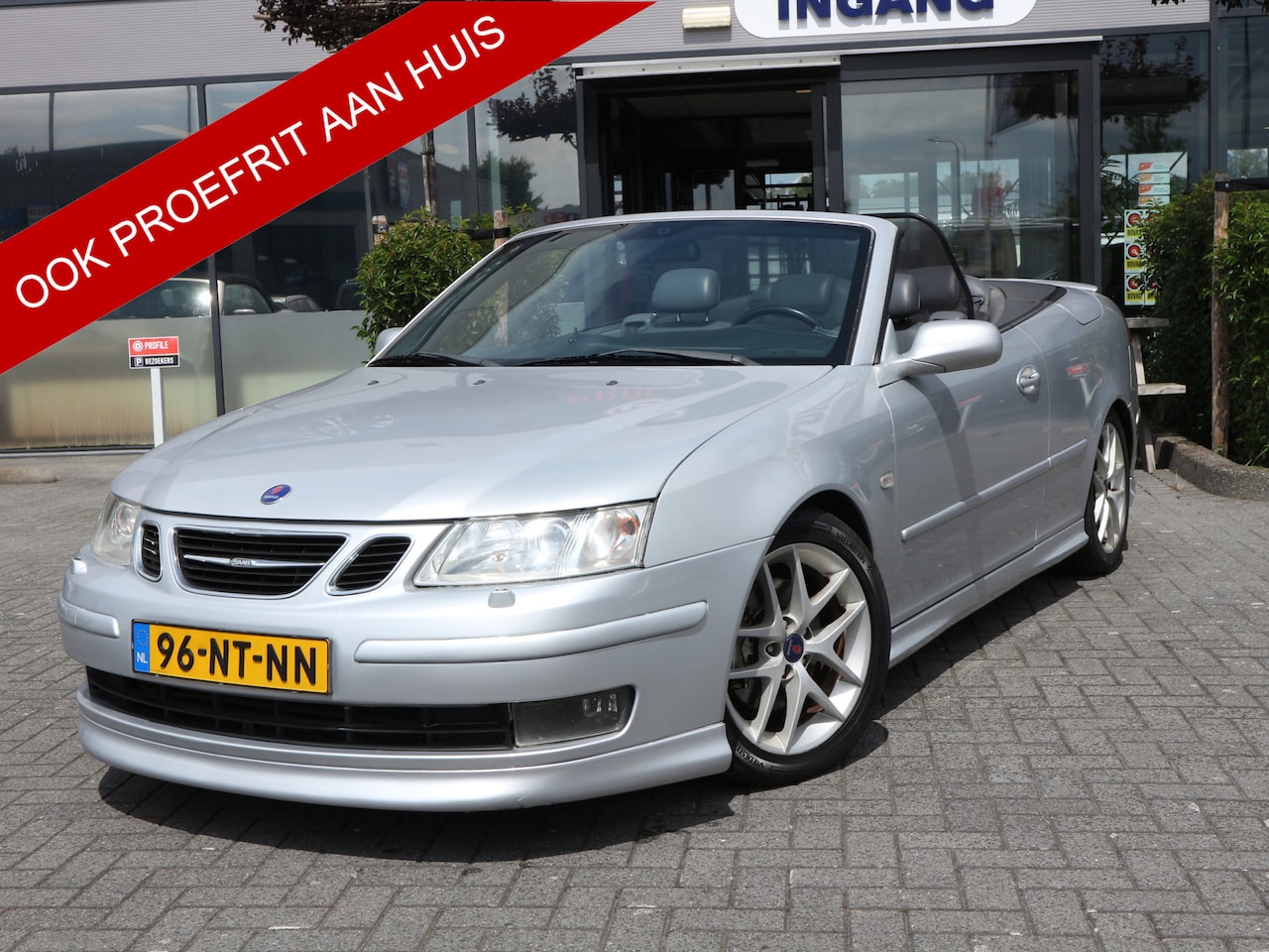Saab 9-3 Cabrio - 2.0T Aero 210 PK NL AUTO NAVI AIRCO CRUISE NIEUWE APK - AutoWereld.nl