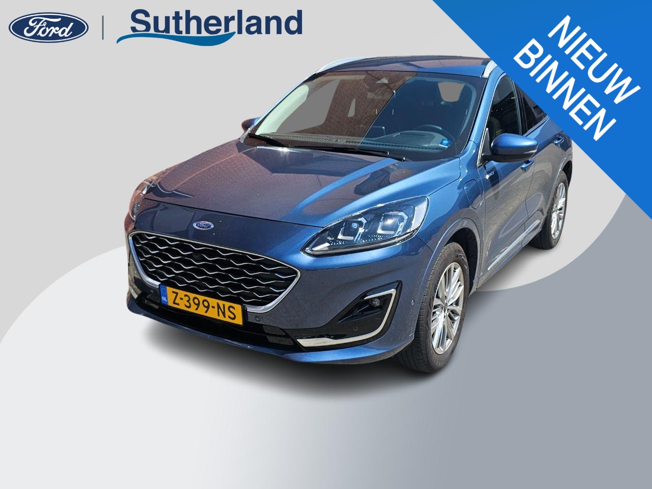 Ford Kuga - 2.5 PHEV Vignale | Adaptive cruise control | Winter Pack | Head up Display | Dodehoeksenso - AutoWereld.nl