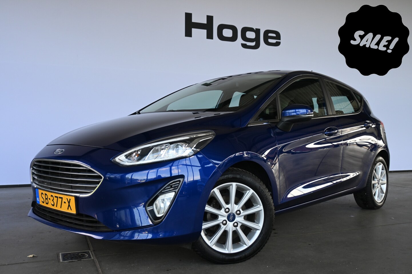 Ford Fiesta - 1.0 EcoBoost Titanium Clima Navigatie LED Rijklaarprijs Inruil Mogelijk! - AutoWereld.nl