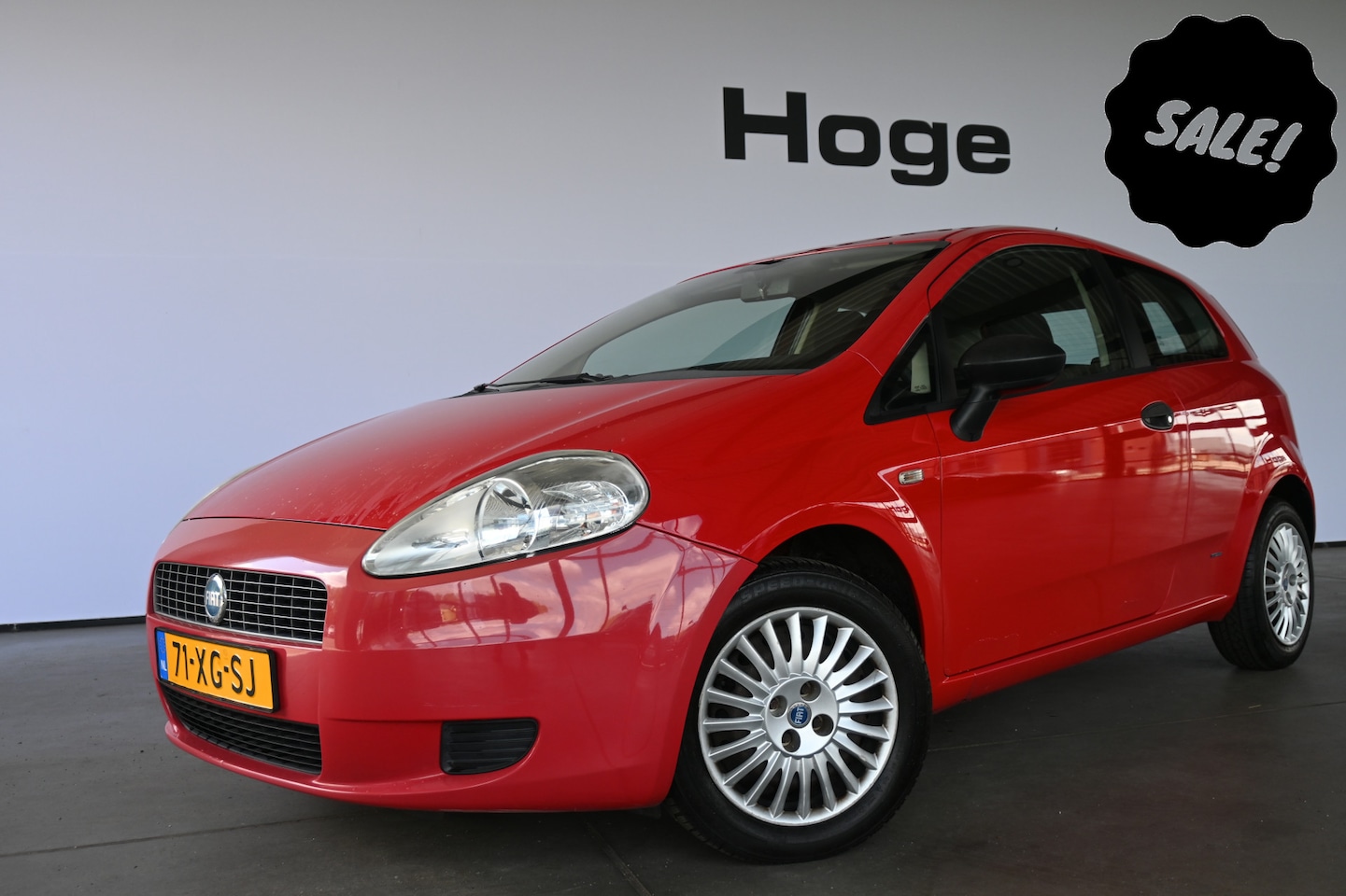 Fiat Grande Punto - 1.2 Active Airco MP3 Elektrisch Pakket Rijklaarprijs Inruil Mogelijk - AutoWereld.nl