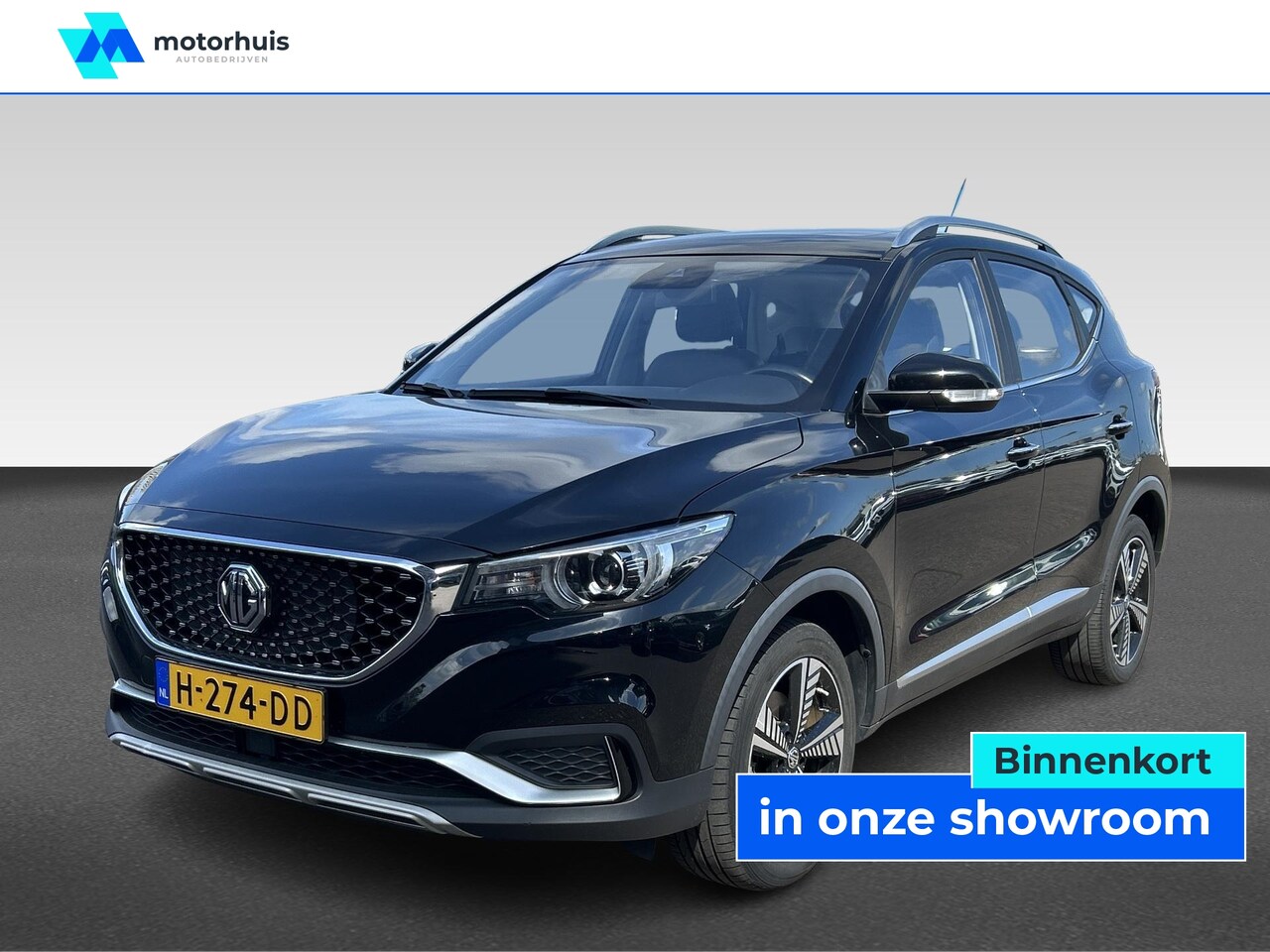 MG ZS - ELECTRIC 143PK LUXURY NAVI LEDER PANODAK CAMERA NAP - AutoWereld.nl
