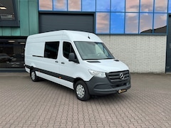 Mercedes-Benz Sprinter - 317 CDI L3H2 BPM vrij Dubbelcabine Mbux10 Camera Cruisecontrol Geveerde stoel Betimmering