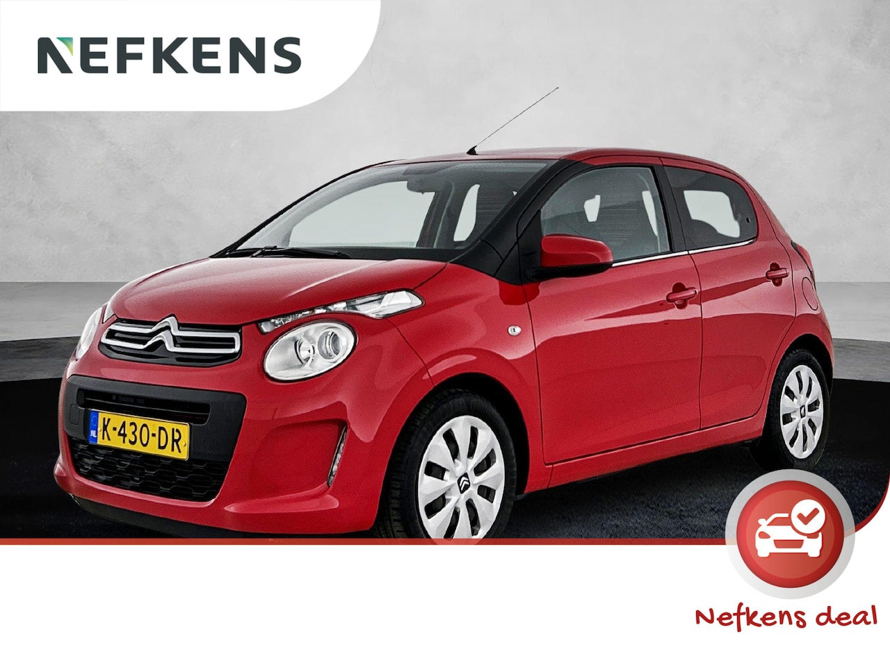Citroën C1 - Feel 72pk | Airco | Elektrische ramen | Centrale portiervergrendeling | Bluetooth | Radio/ - AutoWereld.nl