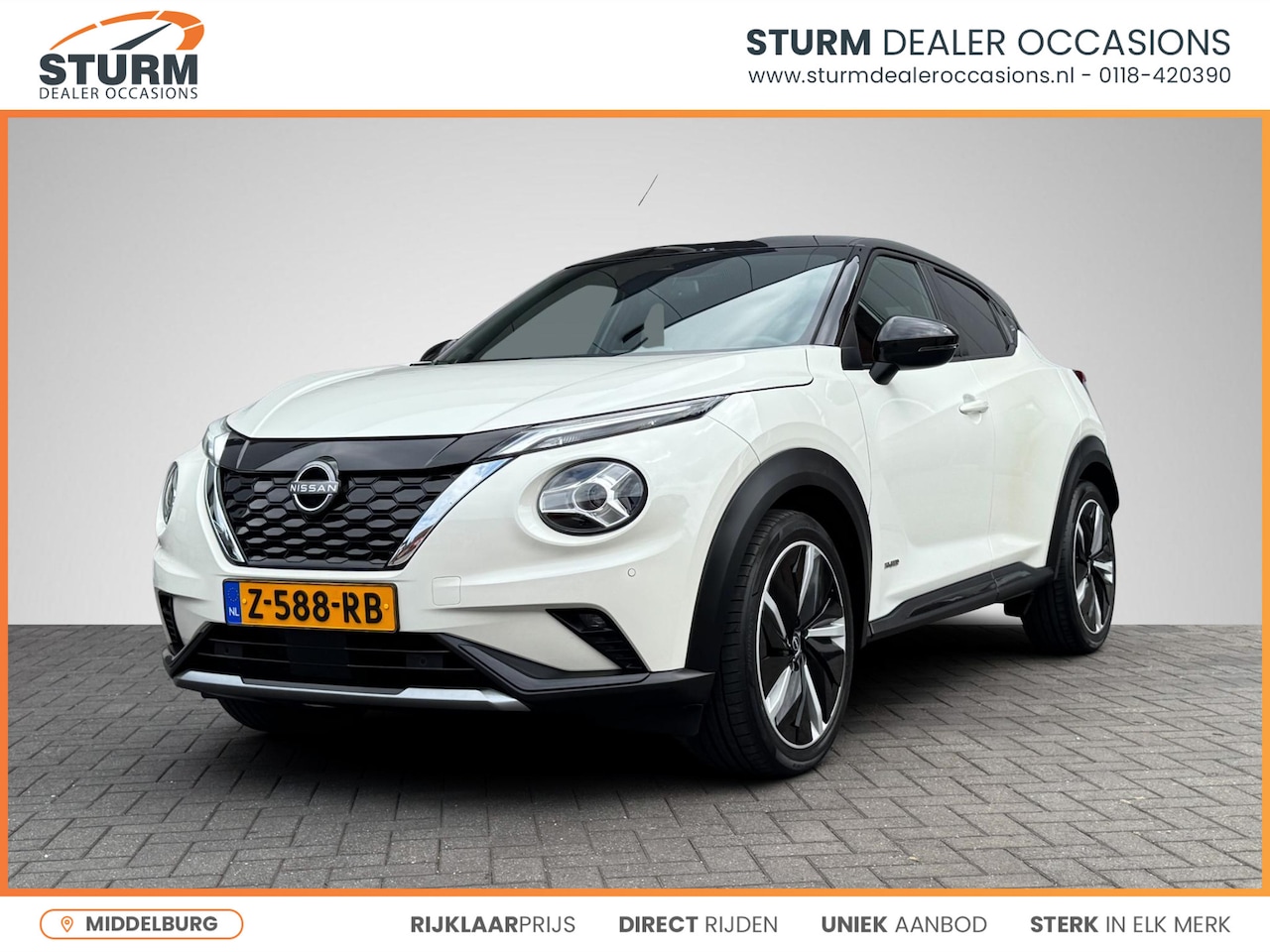 Nissan Juke - 1.6 Hybrid N-Design Cold Pack - AutoWereld.nl