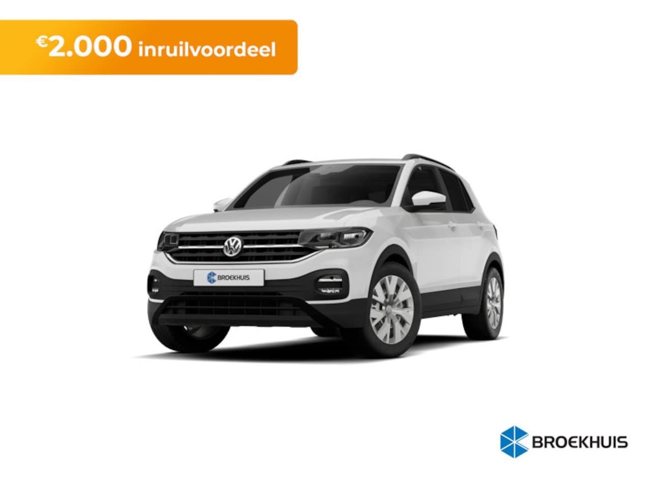 Volkswagen T-Cross - Life Edition Inclusief €2000,- inruilvoordeel | 'App-Connect' draadloze smartphone integra - AutoWereld.nl