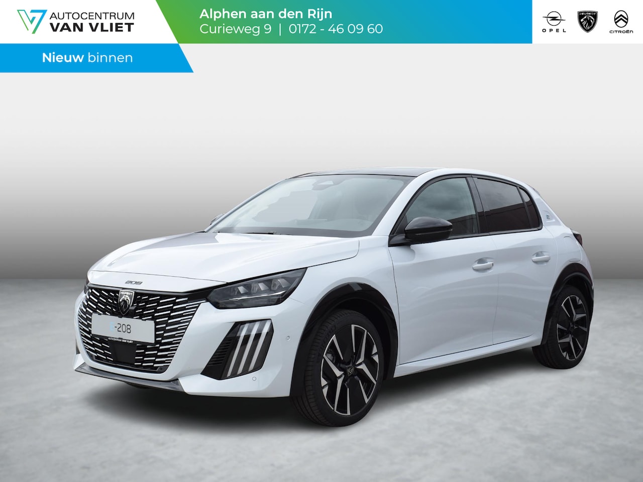 Peugeot e-208 - EV GT Avantage 51 kWh NAVI + CARPLAY | ACHTERUITRIJCAMERA MET SENSOREN | E.C.C. | UIT VOOR - AutoWereld.nl