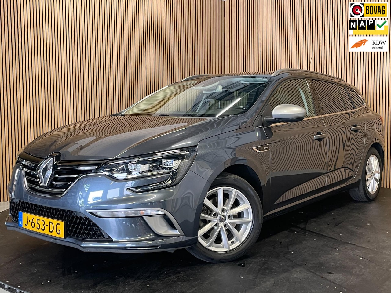 Renault Mégane Estate - 1.3 TCe Limited |TREKHAAK|CARPLAY|CAMERA|LEDER|CRUISE, CLIMATE CONTROL| - AutoWereld.nl