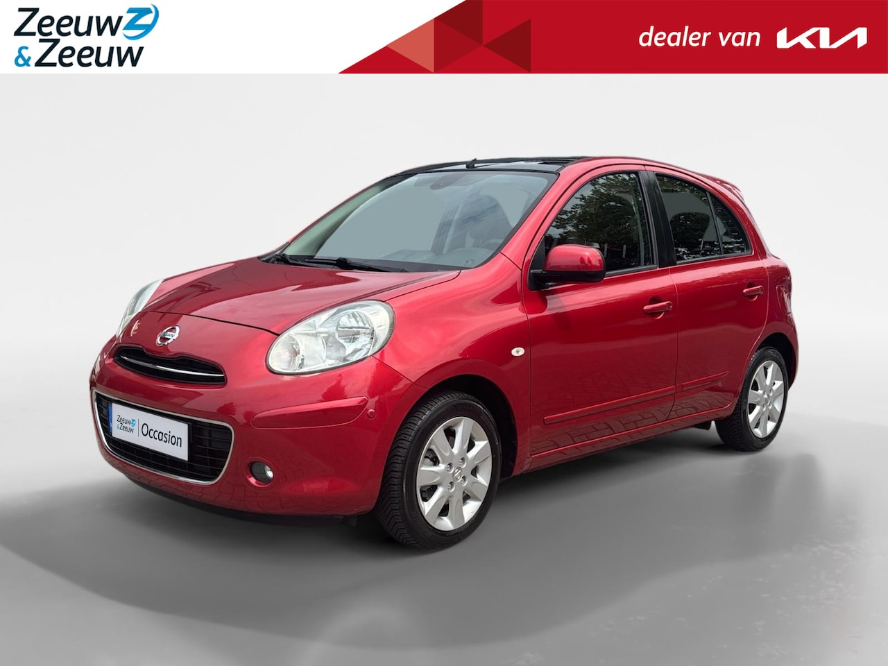 Nissan Micra - 1.2 DIG-S Tekna Dealer onderhouden | Navigatie | Climate control | PDC achter | Glassroof - AutoWereld.nl