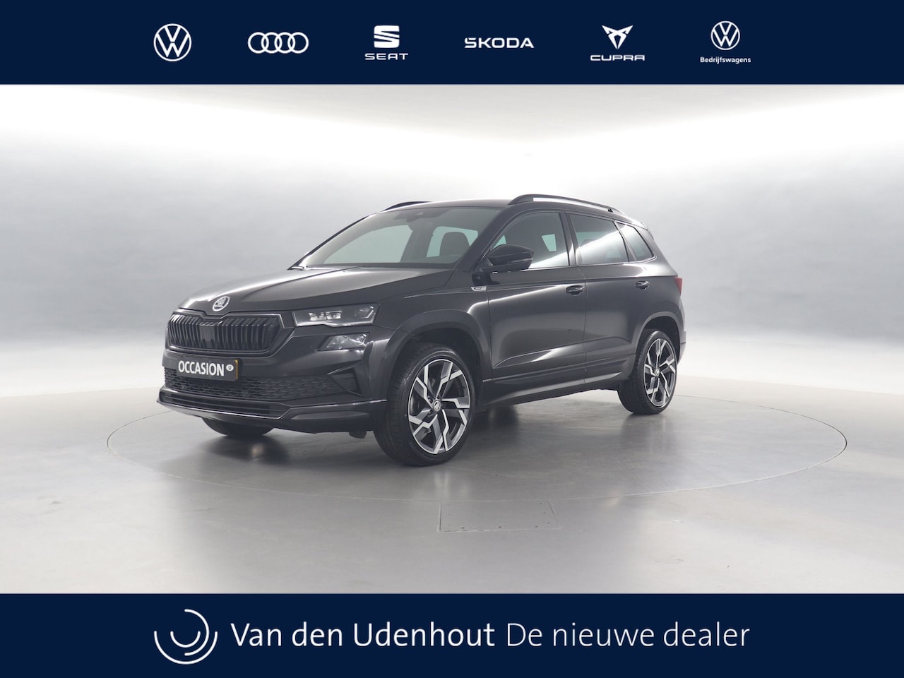 Skoda Karoq - 1.5 TSI 150pk ACT Sportline Business DSG / Navigatie / Stoel+St uurverwarming / Camera - AutoWereld.nl