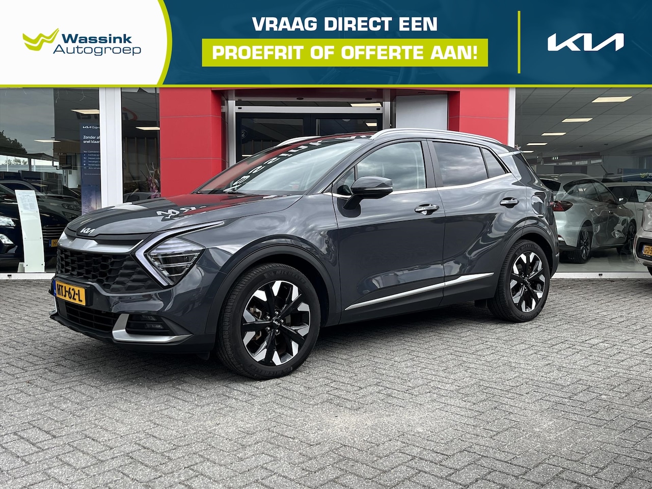 Kia Sportage - 1.6 T-GDi 265pk Plug-In Hybrid AT6 4WD DynamicLine I Adaptive Cruise I Elektrische Stoelen - AutoWereld.nl