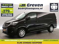 Opel Vivaro - 2.0 CDTI L3H1 Airco 360Camera Cruise Carplay Navi PDC 3 Persoons Elektrpakket