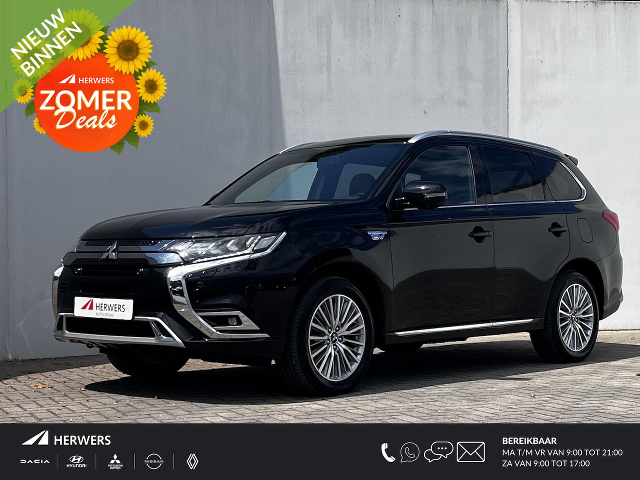 Mitsubishi Outlander - 2.4 PHEV Instyle Automaat / Dealer onderhouden / Afneembare trekhaak 1.500 kg / Navi / Cam - AutoWereld.nl