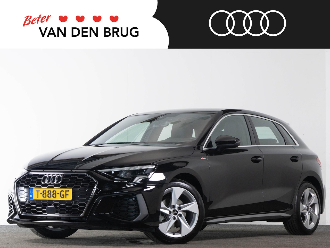 Audi A3 Sportback - S-Line 30 TFSI 110 pk AUTOMAAT | LED | Navigatie | Adaptieve cruise | Stoelverwarming | Di - AutoWereld.nl