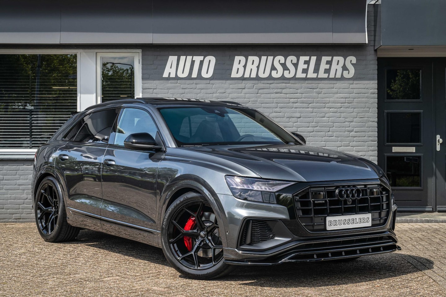 Audi Q8 - 55 TFSI e quattro Pro Line Advanced 38000km! SQ8 style Mega compleet. - AutoWereld.nl
