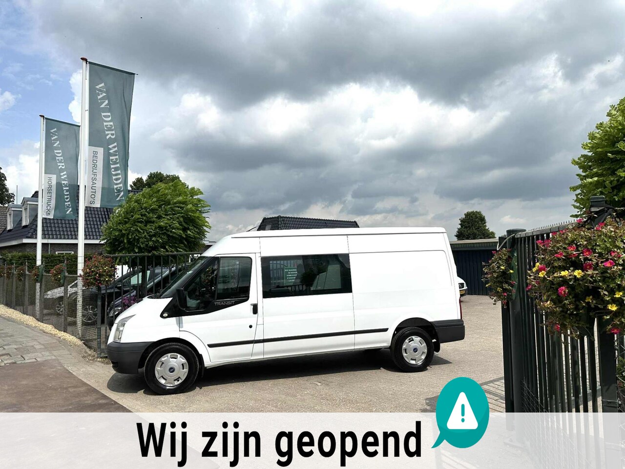 Ford Transit - 350 2.2 TDCI L3H2 DUB.CAB. 84.493 km.!!! - AutoWereld.nl
